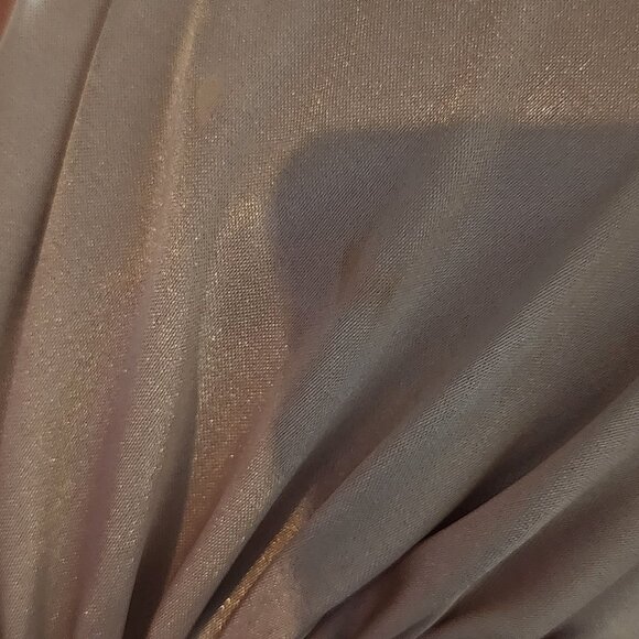 Rhinestone Gold Color Dress - Picture 4 of 5